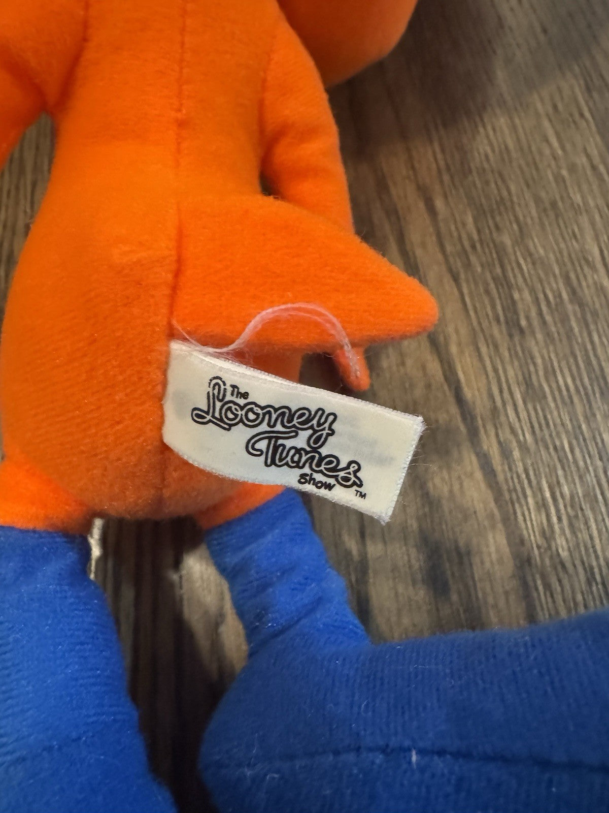 VTG Toy Factory Looney Tunes Tweety Bird Plush Neon Orange w/ Blue Beak Feet 13"