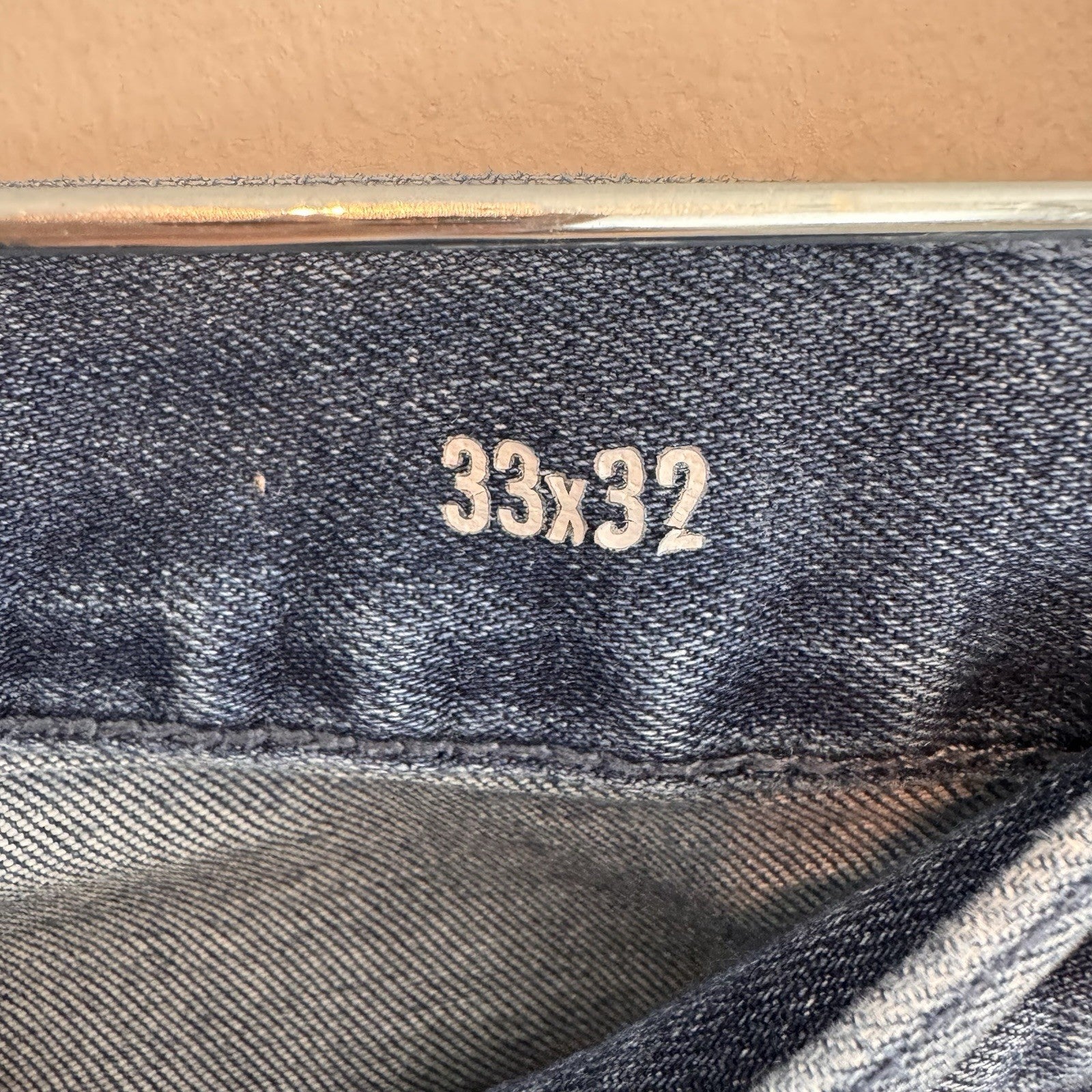 Banana Republic Traveler Jeans 33x32 Slim Stretch Blue Denim
