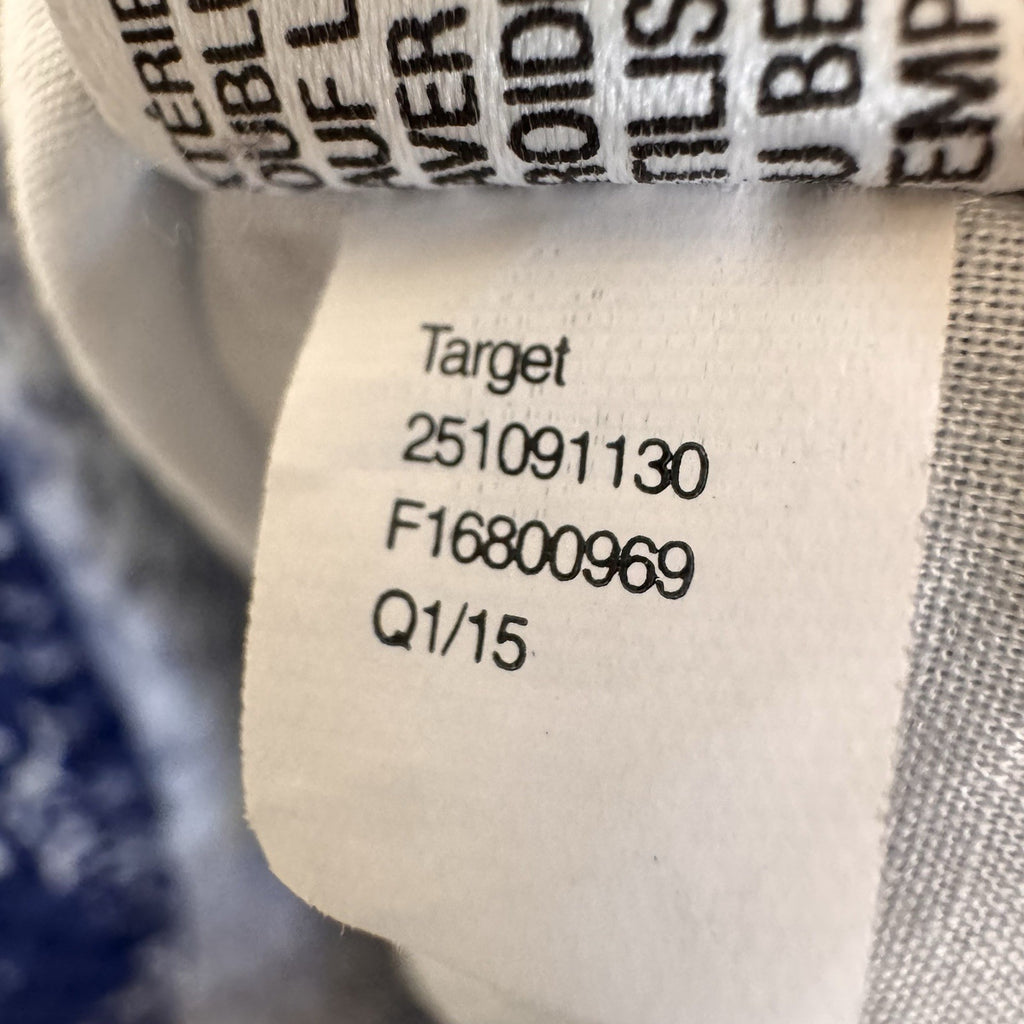 Lilly Pulitzer Target Satin Shift Dress 2 Nosie Posey Navy White Lace Pineapple