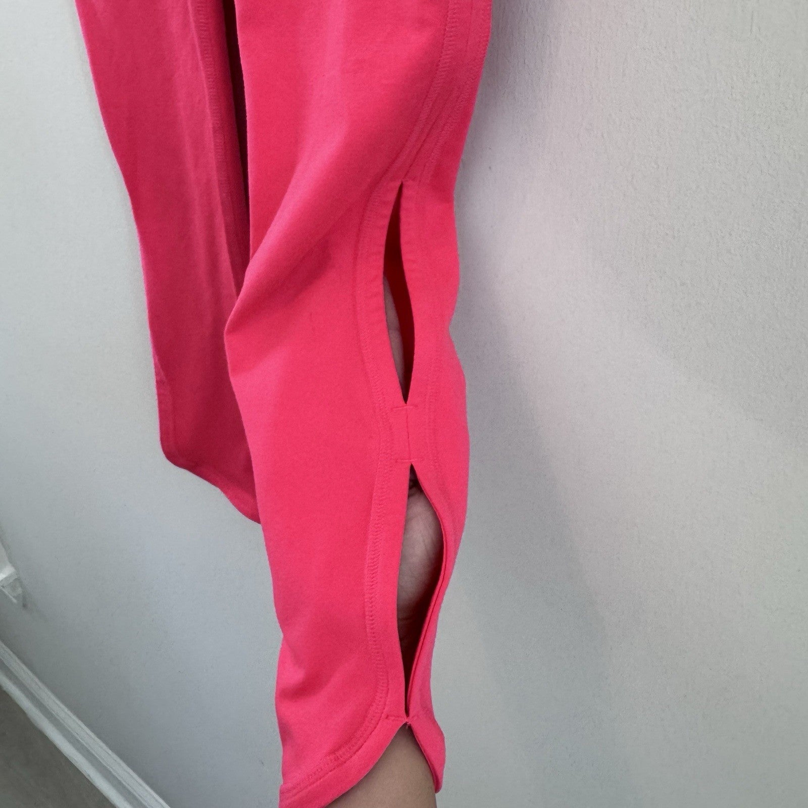 Free People Movement Leggings Women M Pink Crop Yoga Athletic Pants