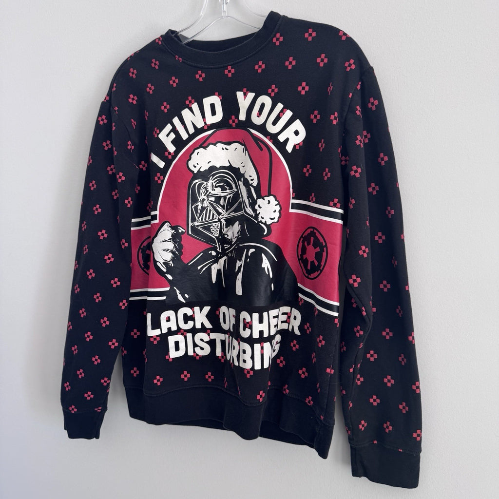 Star Wars Darth Vader Christmas Sweatshirt XL I Find Your Lack Cheer