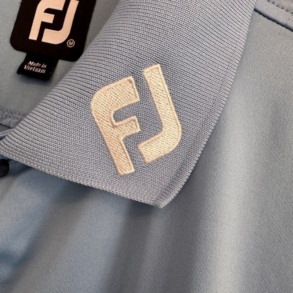 FootJoy FJ Cateechee Golf Club Polo Shirt Men’s Medium Blue Performance