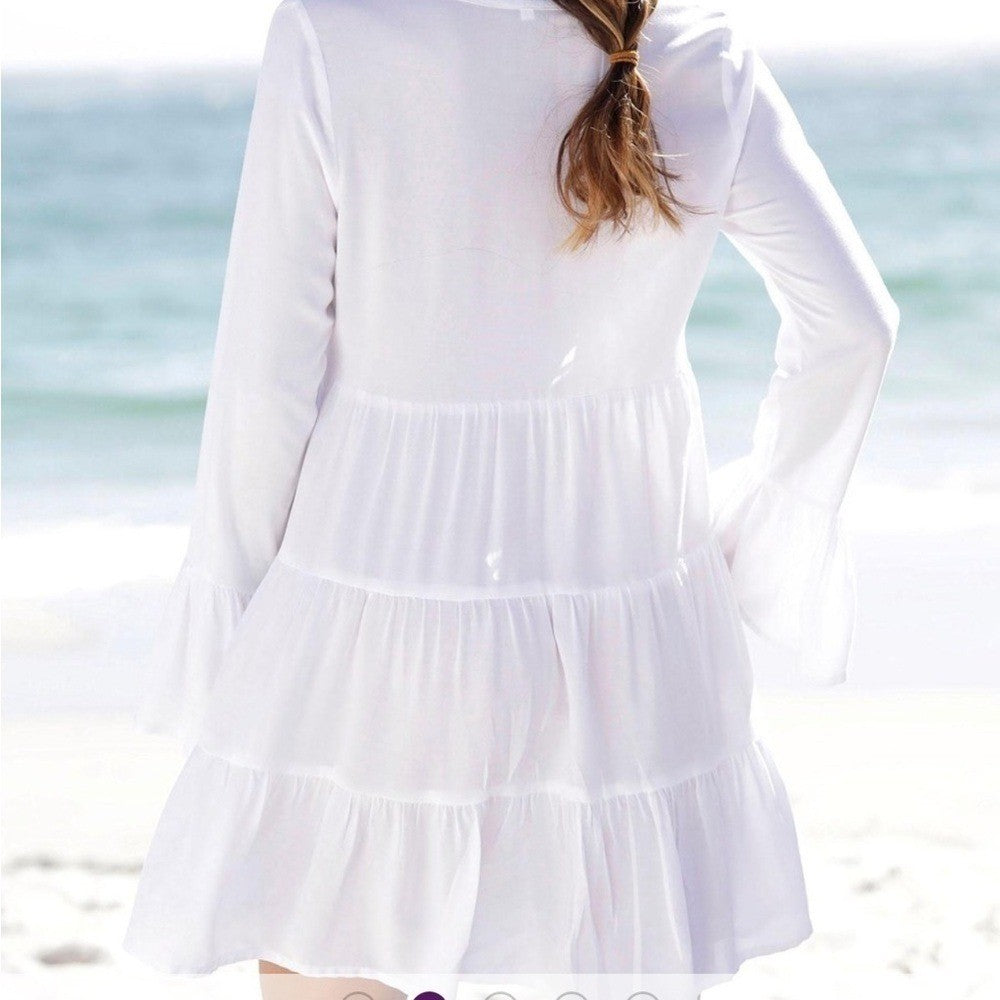 Lascana White dress- never worn besides trying it on. Size 8/10