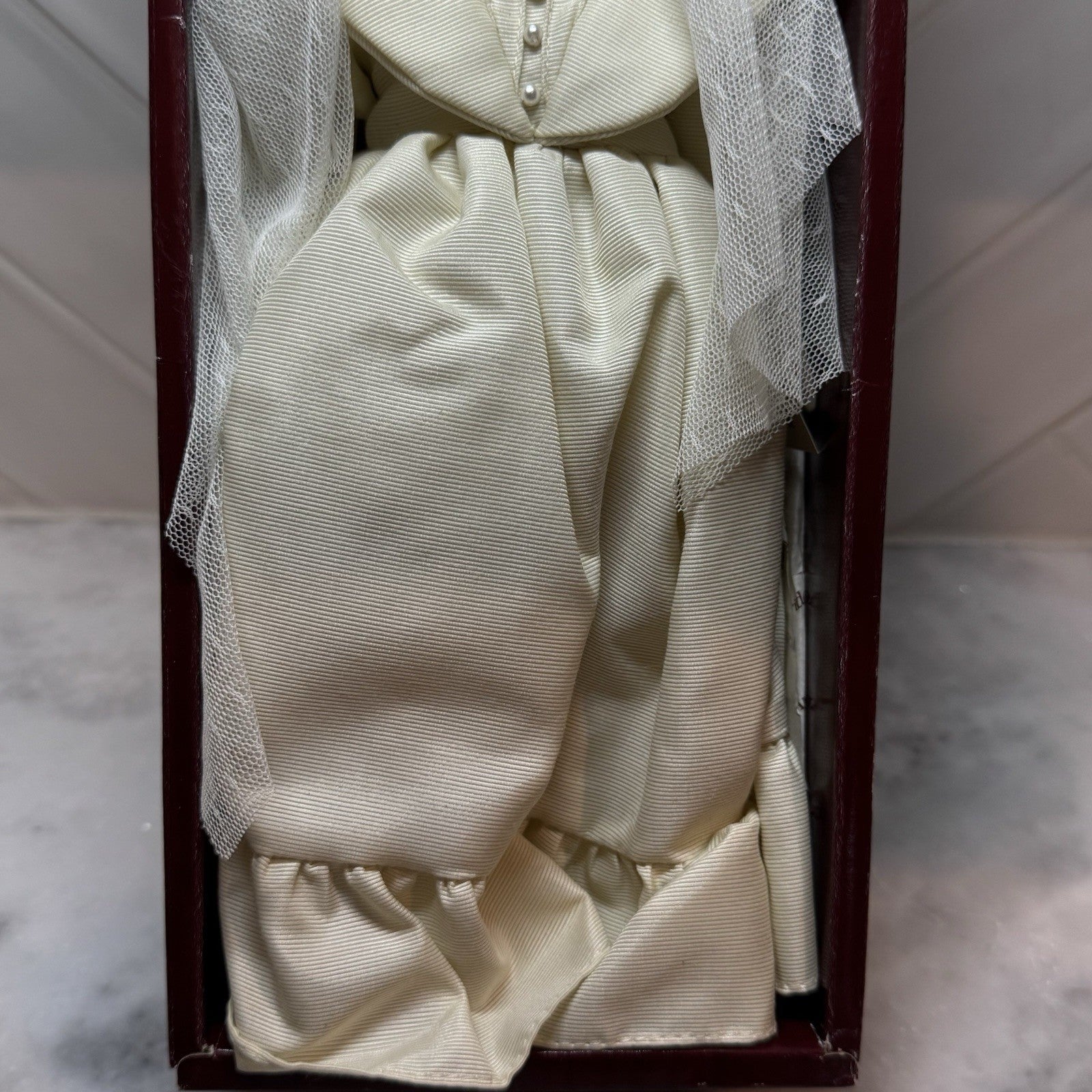 Danbury Mint Brides of America Doll in Box: A Gibson Girl Bride. Vintage Rare