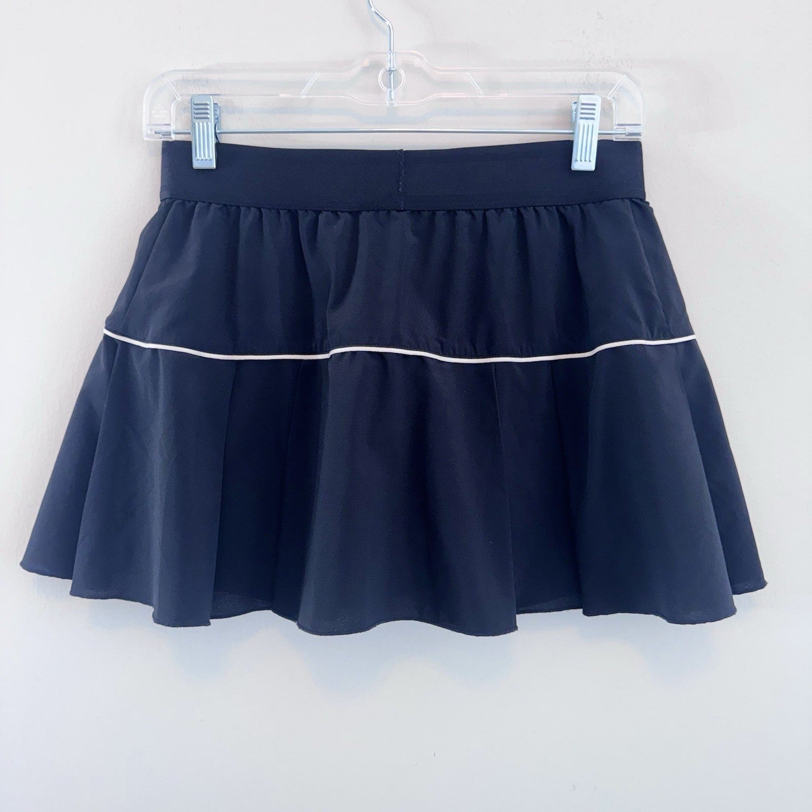 Nike Dri-FIT Tennis Skort Women’s Medium Black Athletic Skirt Shorts