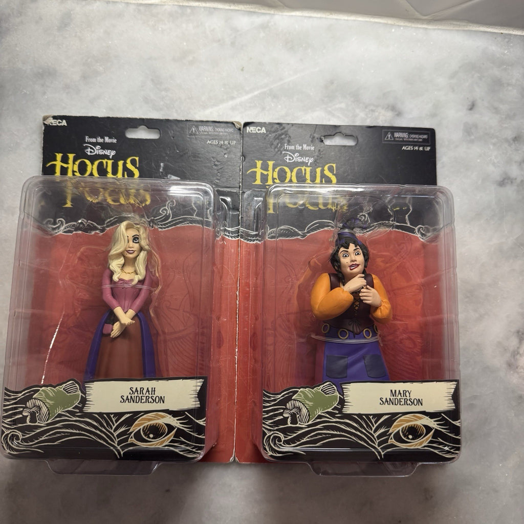 NECA Hocus Pocus: Toony Terror Sarah & Mary Sanderson 6" Action Figures