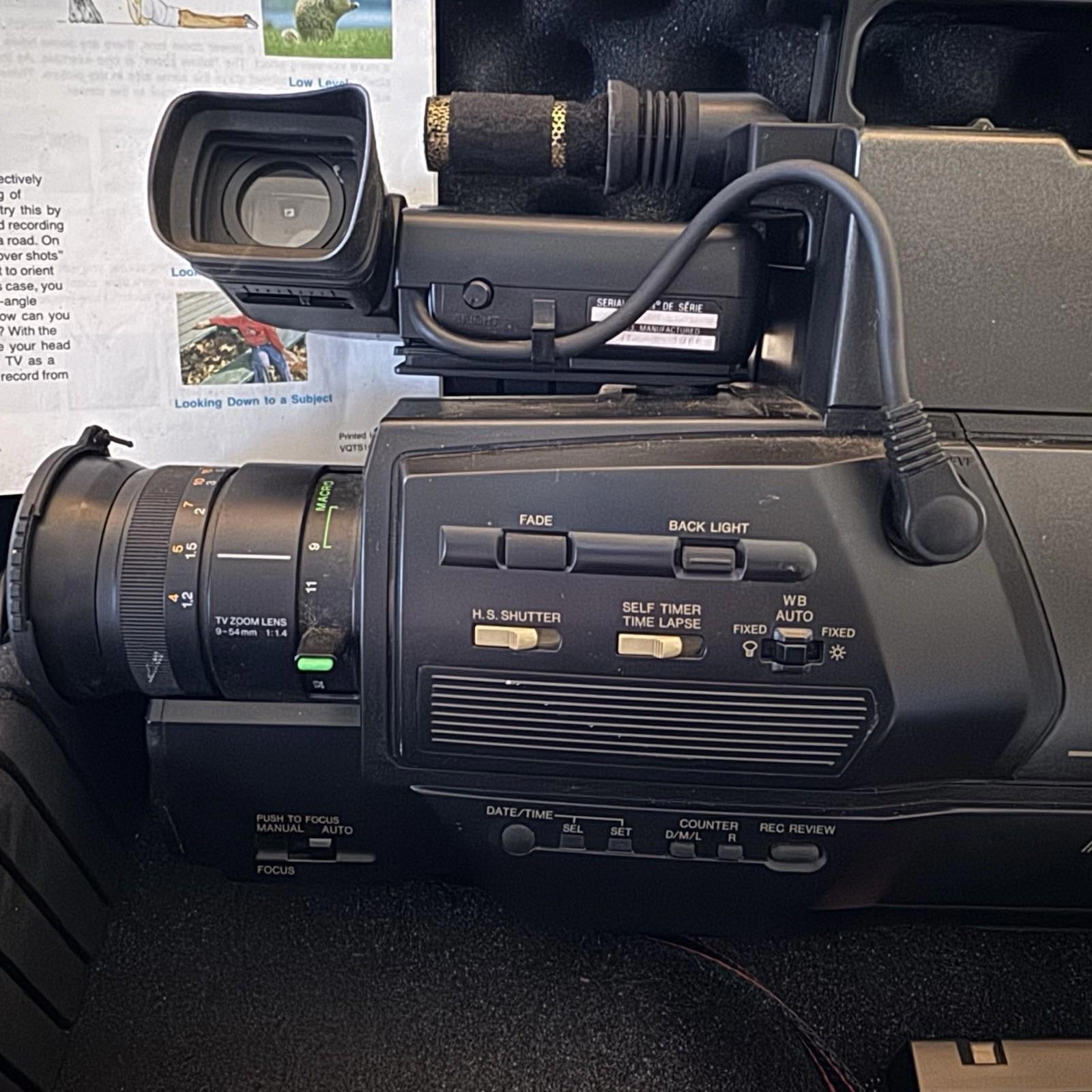 Vintage Curtis Mathes Color Video Camera - Model CV800 RARE 1988 Model. Read!