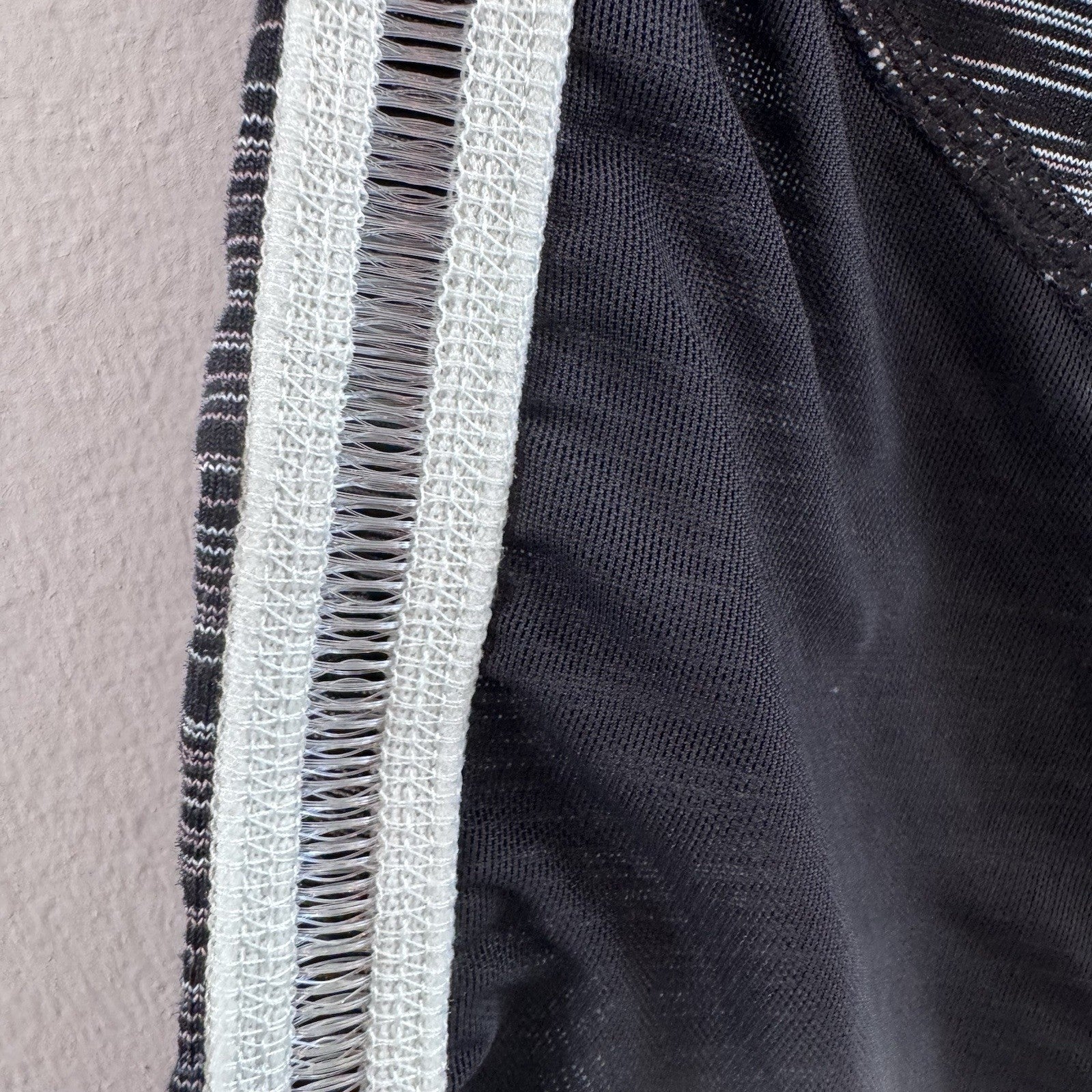 Abercrombie & Fitch A&F Leggings Women Medium Black Space Dye Activewear