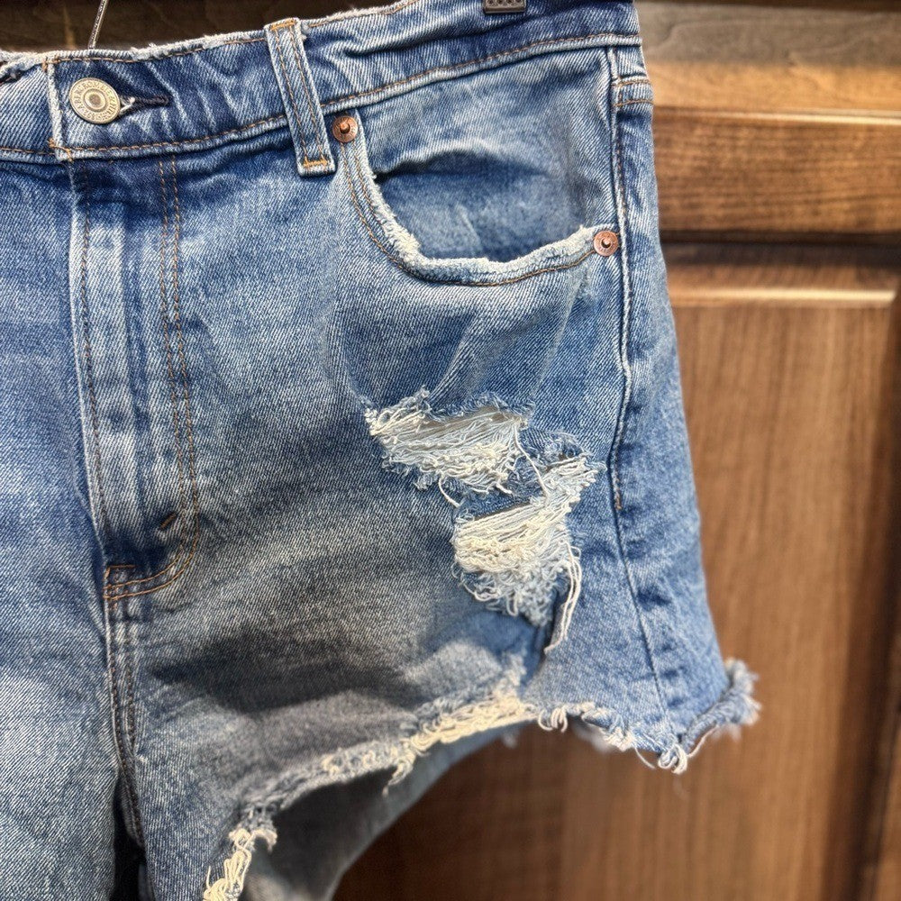 Abercrombie & Fitch The Mom Shorts High Rise size 12