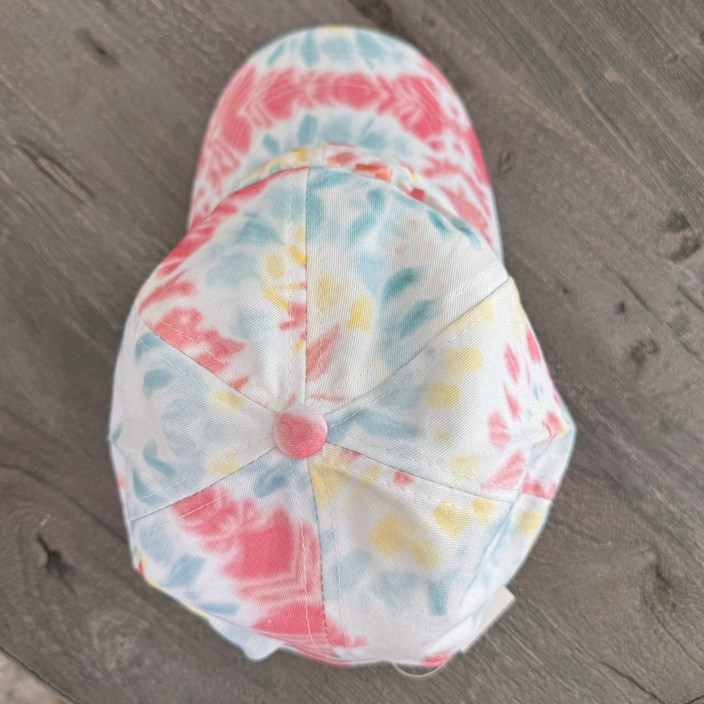 Katydid TEXAS Tie Dye Hat Colorful Embroidered Cap NWT Adjustable Boutique