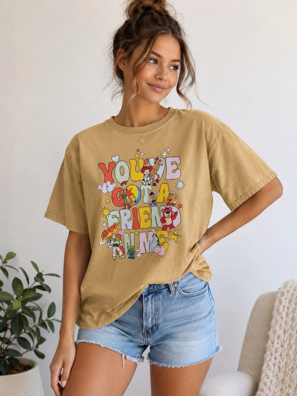 Disney Pixar Toy Story “You’ve Got A Friend In Me” Graphic Tee Medium