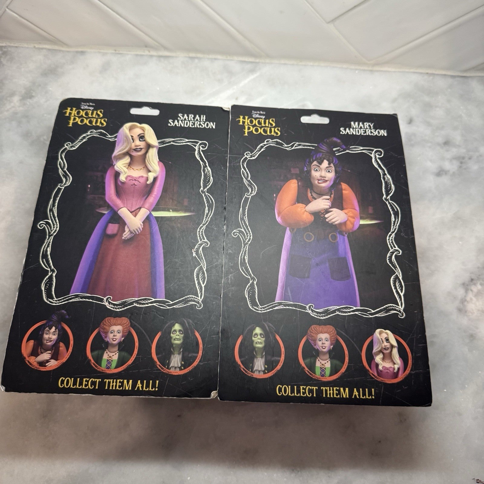 NECA Hocus Pocus: Toony Terror Sarah & Mary Sanderson 6" Action Figures