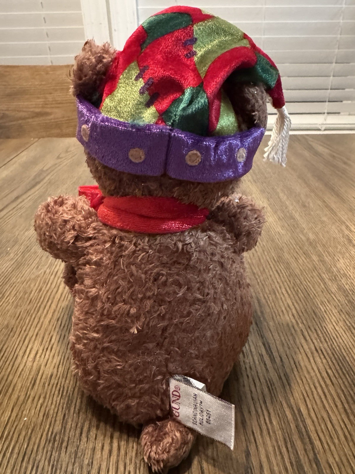 Vintage Gund Teddy Bear Christmas Elf Series 2004 Boudreaux plush holiday