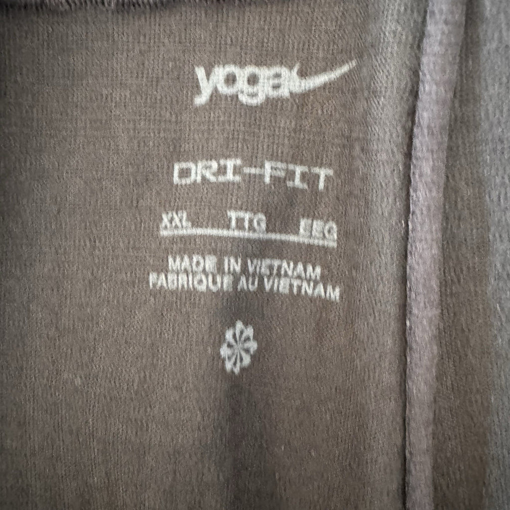 Nike Yoga Men's Dri-FIT 5" Unlined Shorts FB7786-010 Black Size XXL