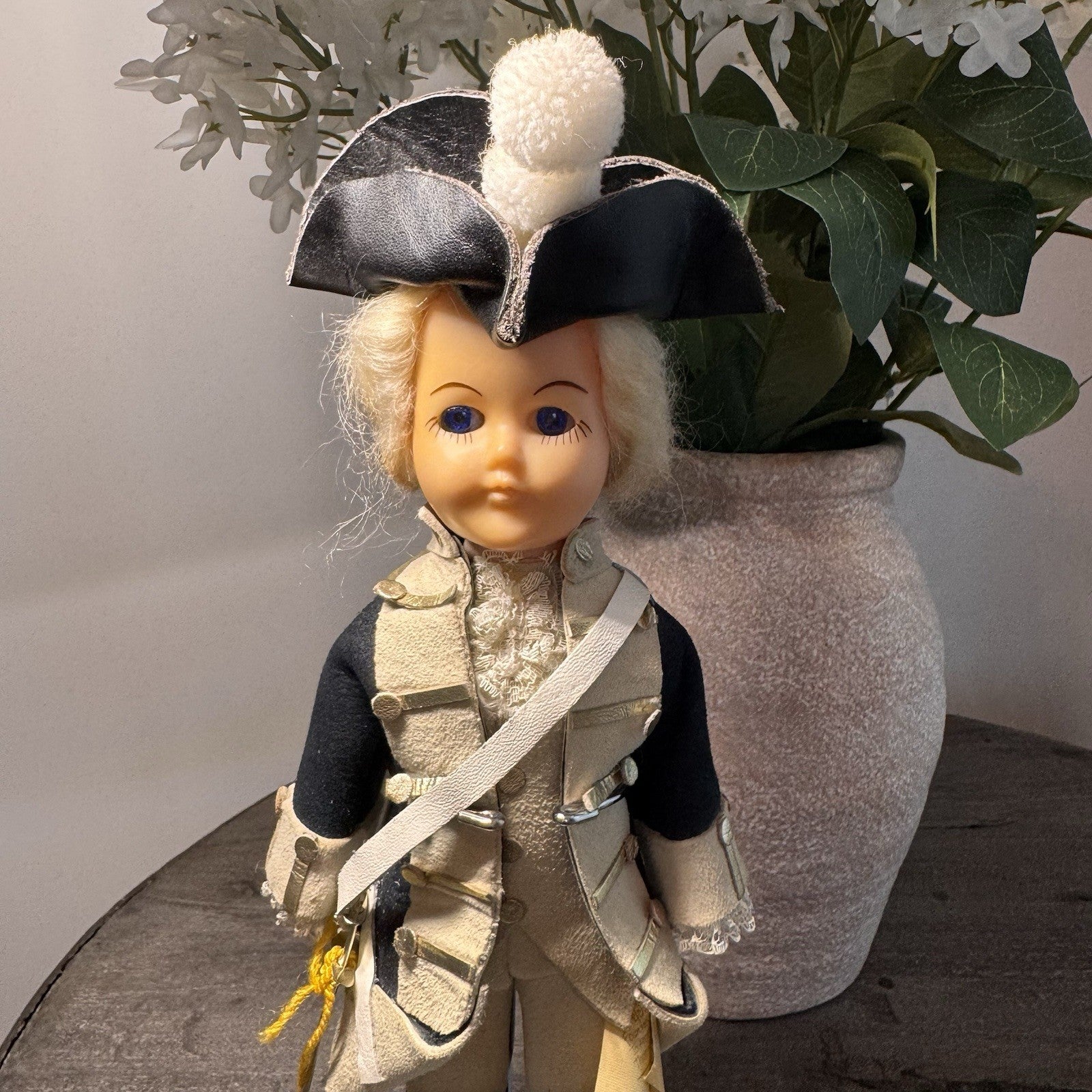 Vintage Carlson Dolls General George Washington 11" Handcrafted USA Stand Tag