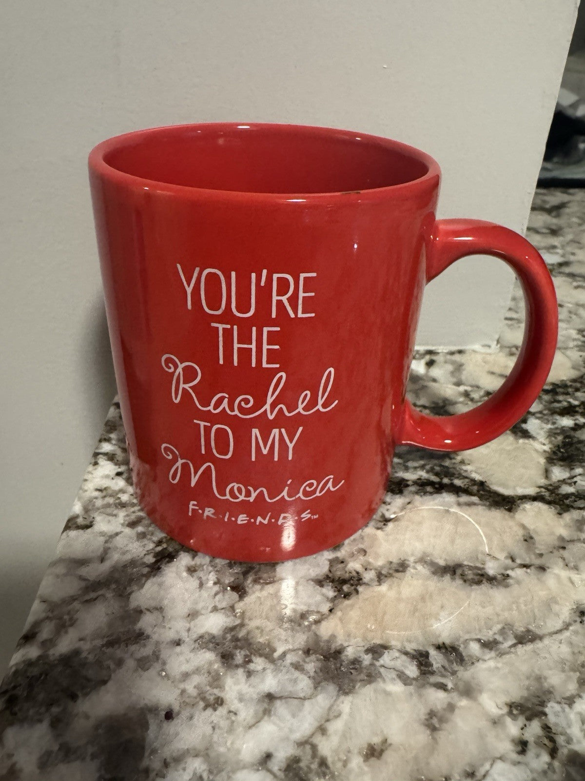 Rachel Monica Friends Mug Chandler Joey Ross Stoneware