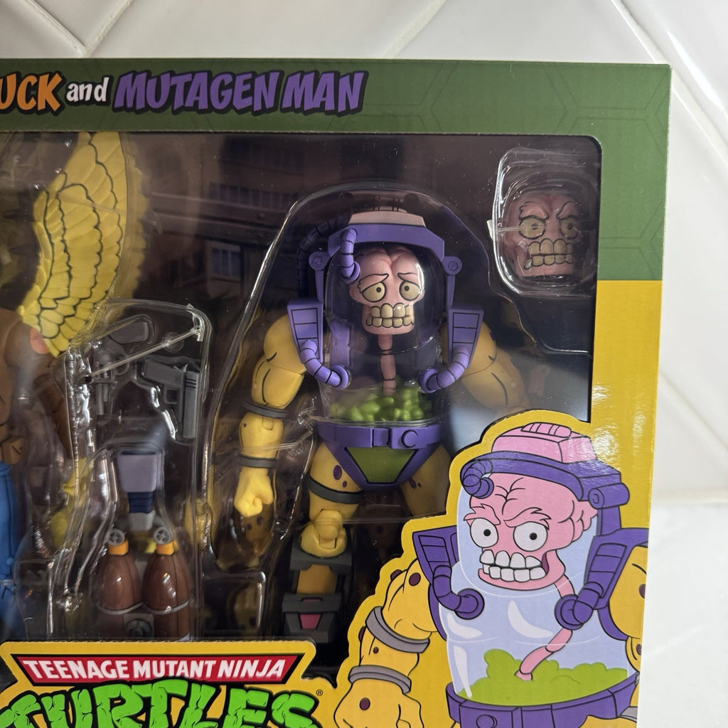 TMNT Ace Duck & Mutagen Man 2-Pack Nickelodeon Action Figures New