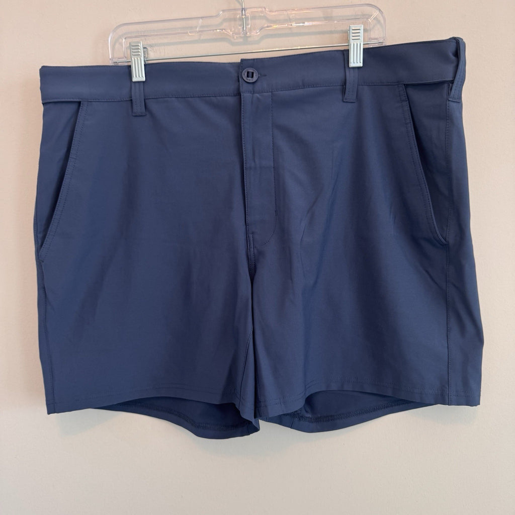 Huk Men's Pursuit Short XXL Navy Blue 6" Inseam Fishing Performance NWT
