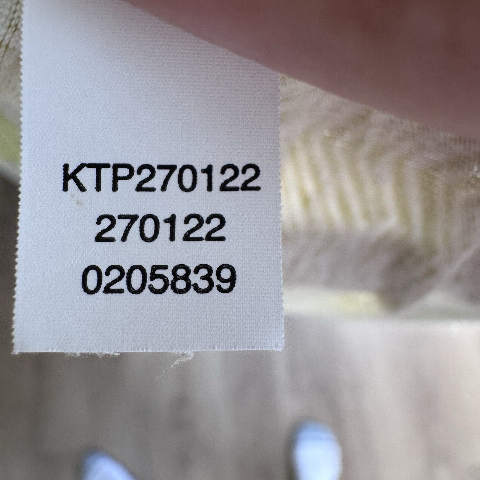 J.Jill Linen Blend Top L Petite Green White Geometric Print 3/4 Sleeve