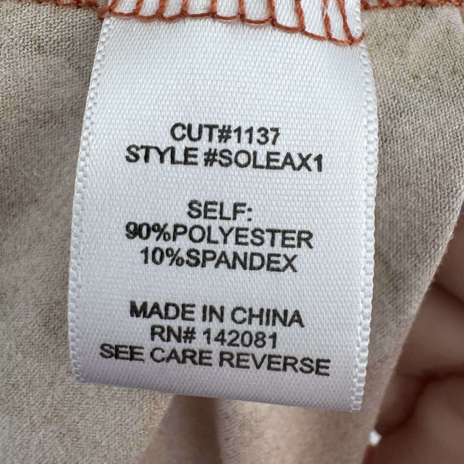 Altard State Floral Dress Medium Rust Cold Shoulder Long Sleeve