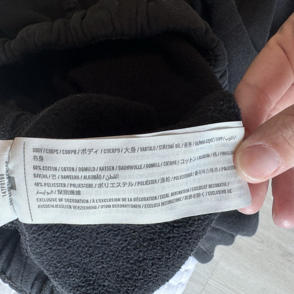 Abercrombie & Fitch Soft A&F Fleece Jogger Sweatpants Black Size Small