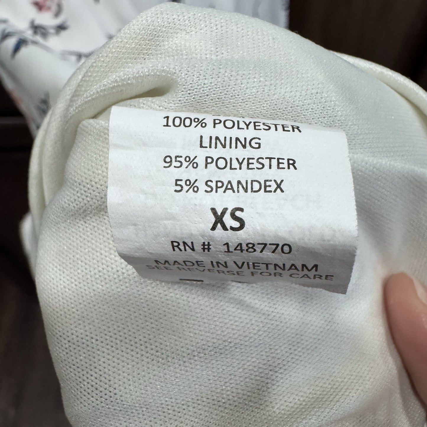 Sienna Sky Floral Wrap Dress White Pink Short Sleeve XS