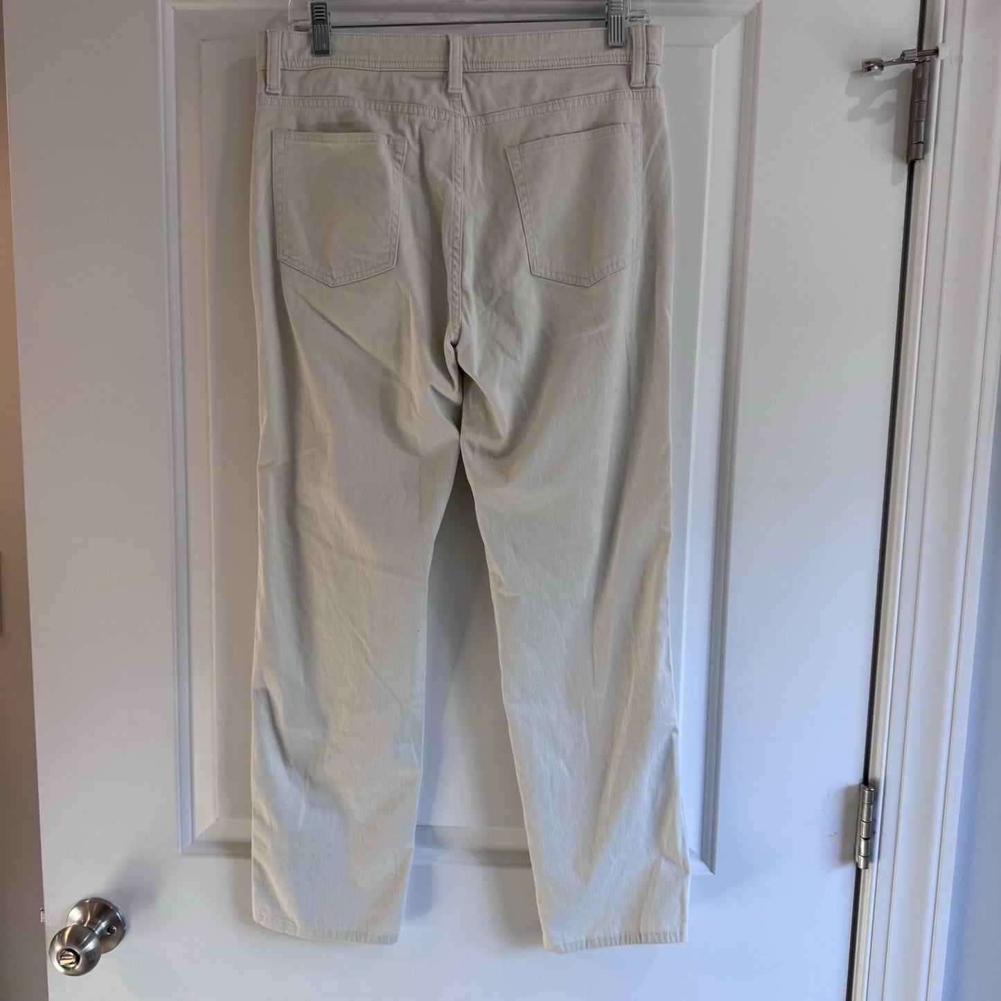 Stitch Golf Pants Mens 30x30 Beige Stretch Performance Trousers Cotton Blend