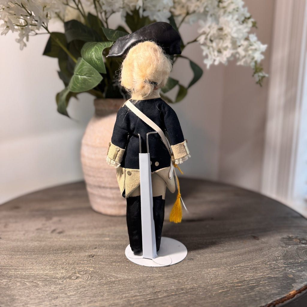 Vintage Carlson Dolls General George Washington 11" Handcrafted USA Stand Tag