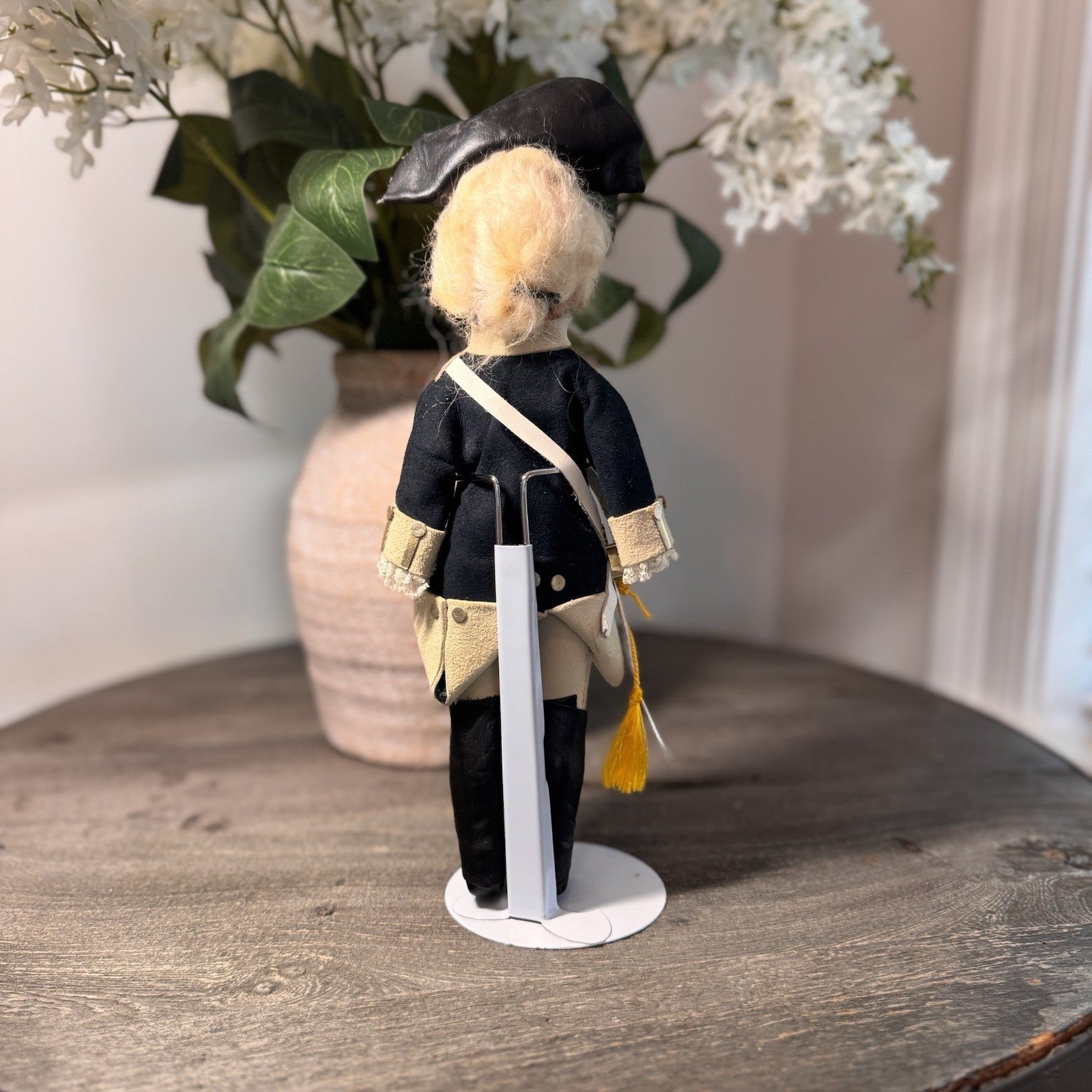 Vintage Carlson Dolls General George Washington 11" Handcrafted USA Stand Tag