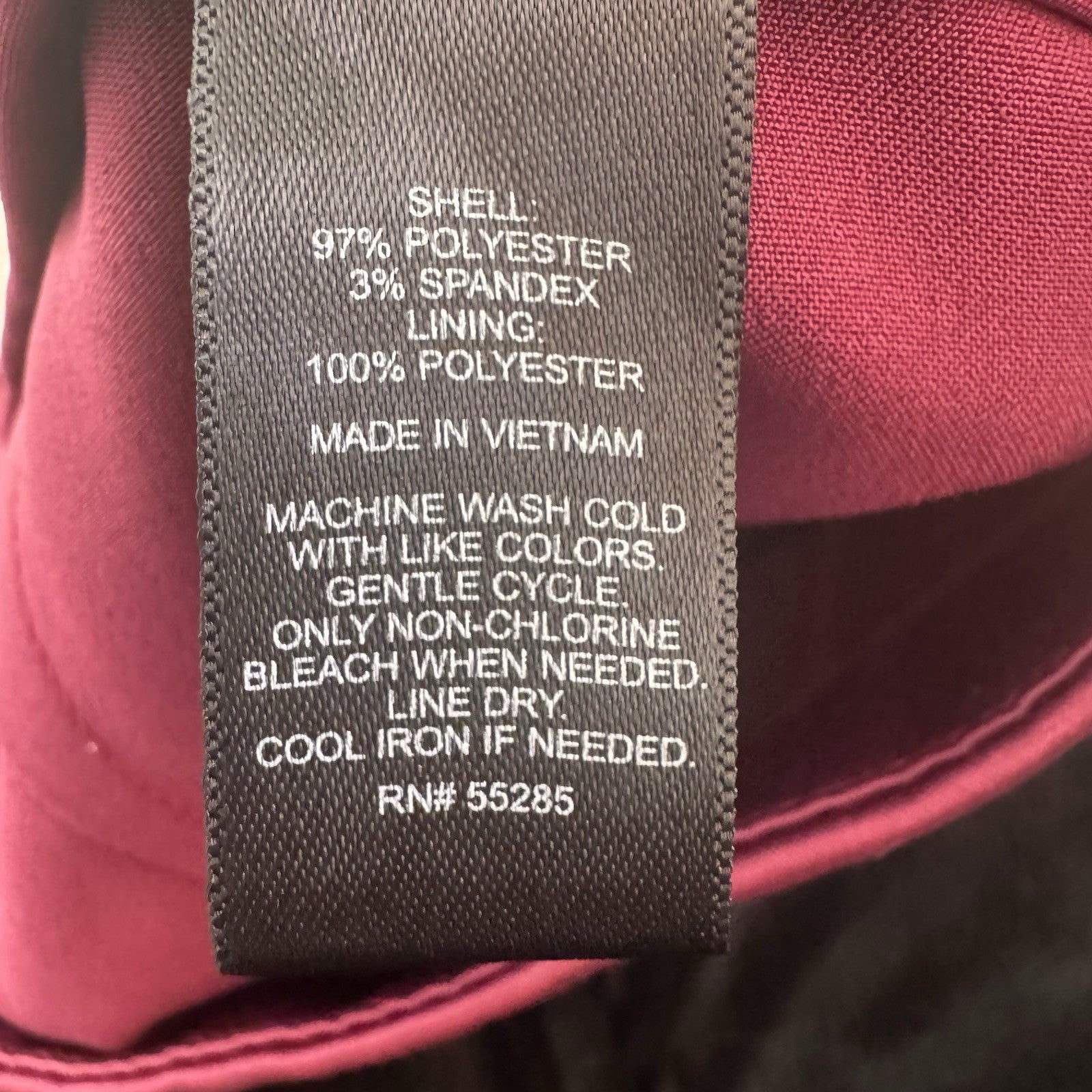 Express Burgundy Wrap Skort Size 2 High Rise Mini Career Chic Women’s