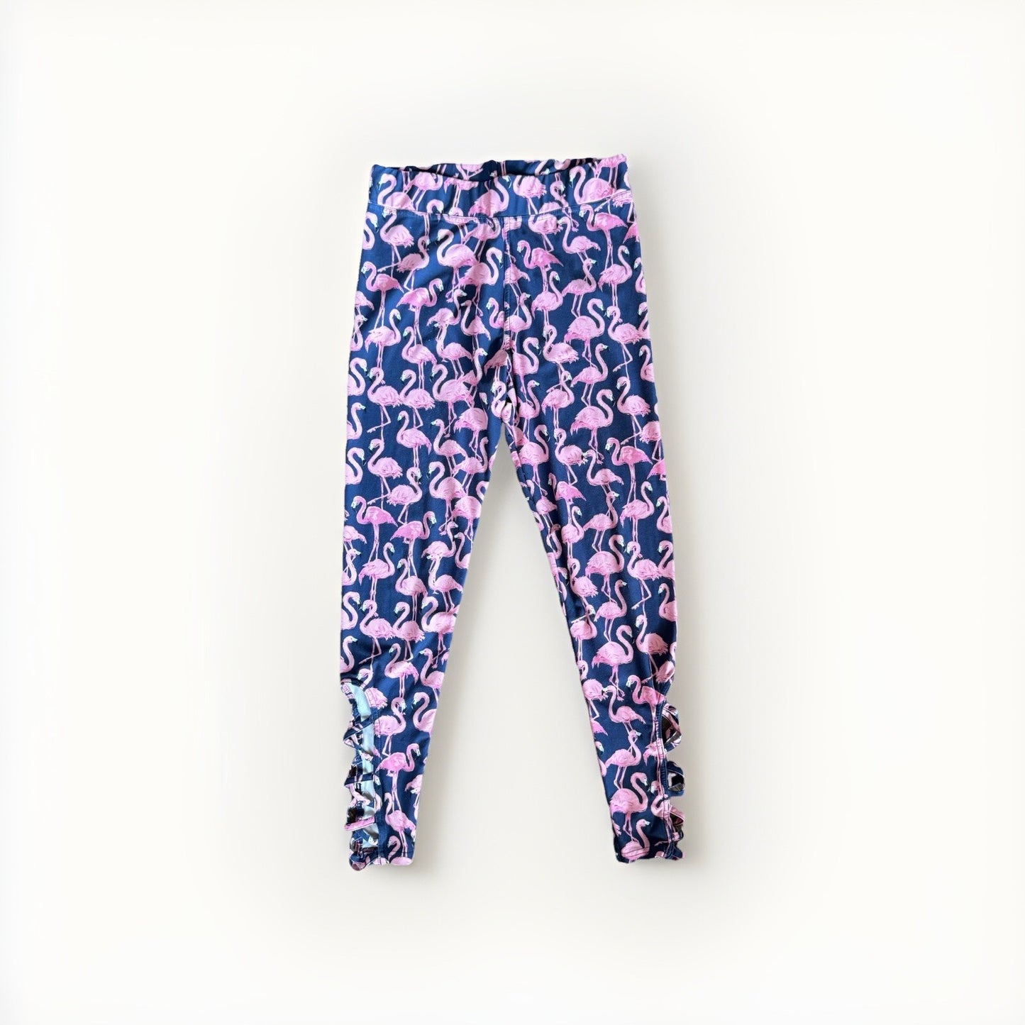 Simply Southern Leggings Lot of 4 | XS-S-M |Tropical Prints | Criss-Cross Ankles