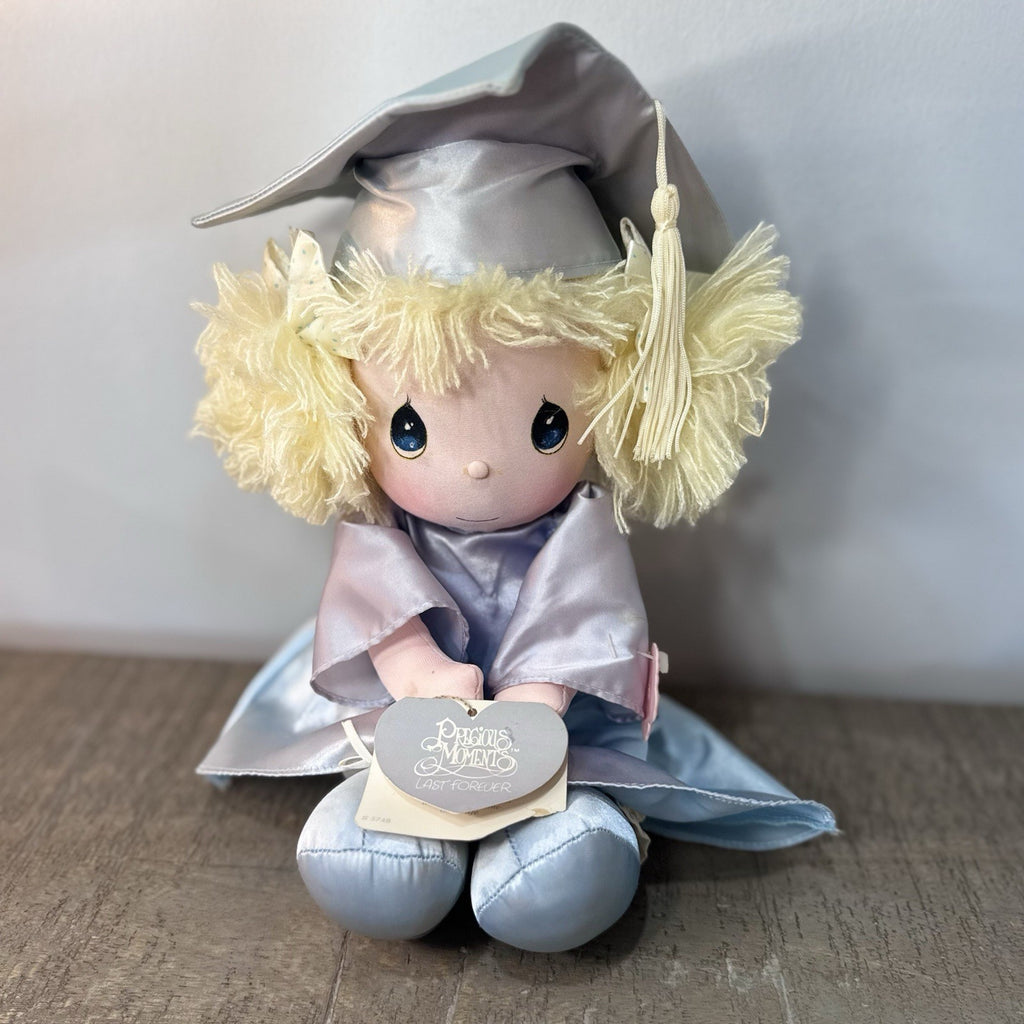 Vintage 1985 Precious Moments Applause #5748 Graduation Doll Plush w/ Tags