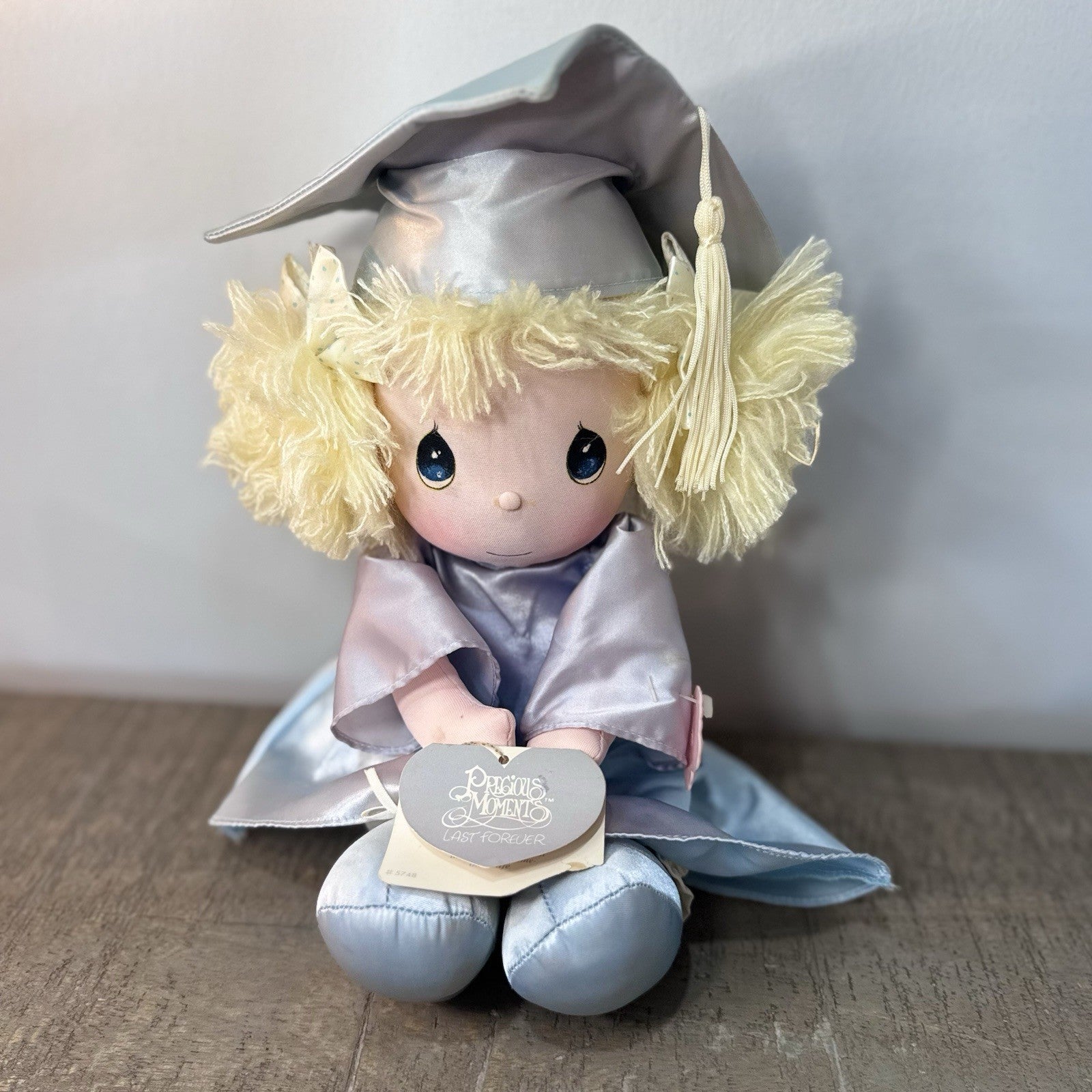 Vintage 1985 Precious Moments Applause #5748 Graduation Doll Plush w/ Tags