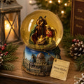 Limited Edition Nativity Snow Globe Holy Family Christmas Collectible Decor