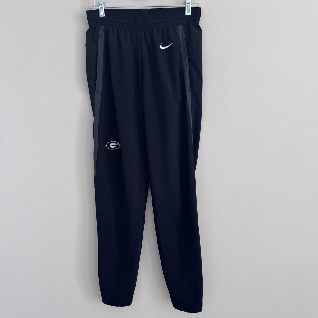 Nike Dri Fit Georgia Bulldogs Track Pants Mens S Black UGA