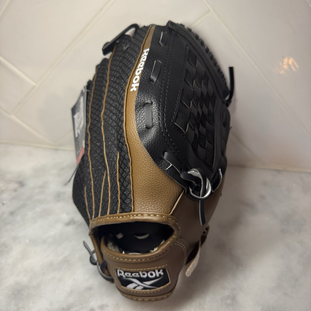 Reebok 12” Baseball Glove Black RBG100-BK Right Hand Throw New w/ Tags