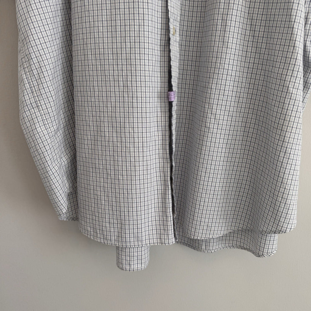 Ralph Lauren Classic Fit Button Down Shirt 3XLT Blue Plaid Cotton  Men’s