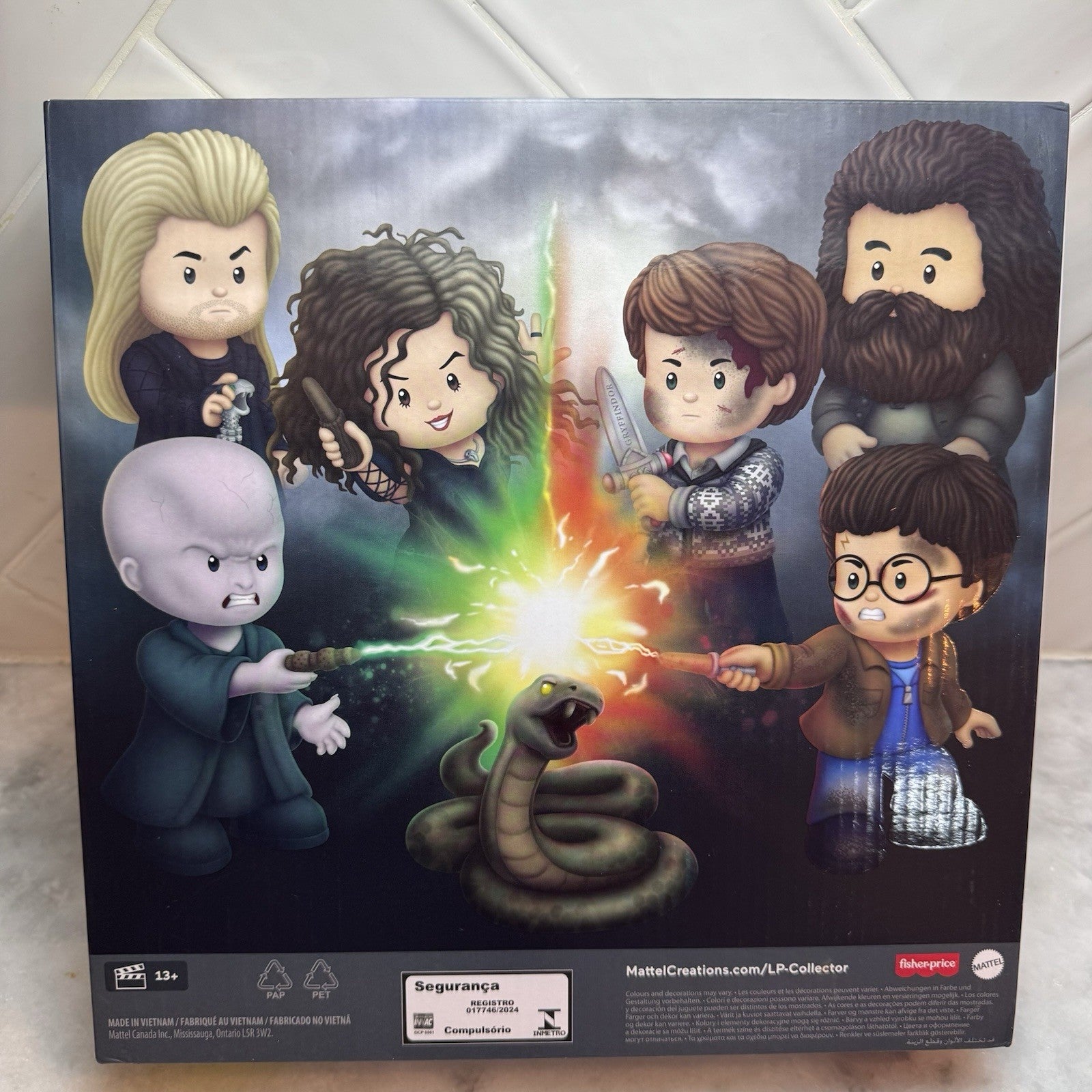 Little Collector People 6 Harry Potter Deathly Hallows Neville Hagrid Voldemort