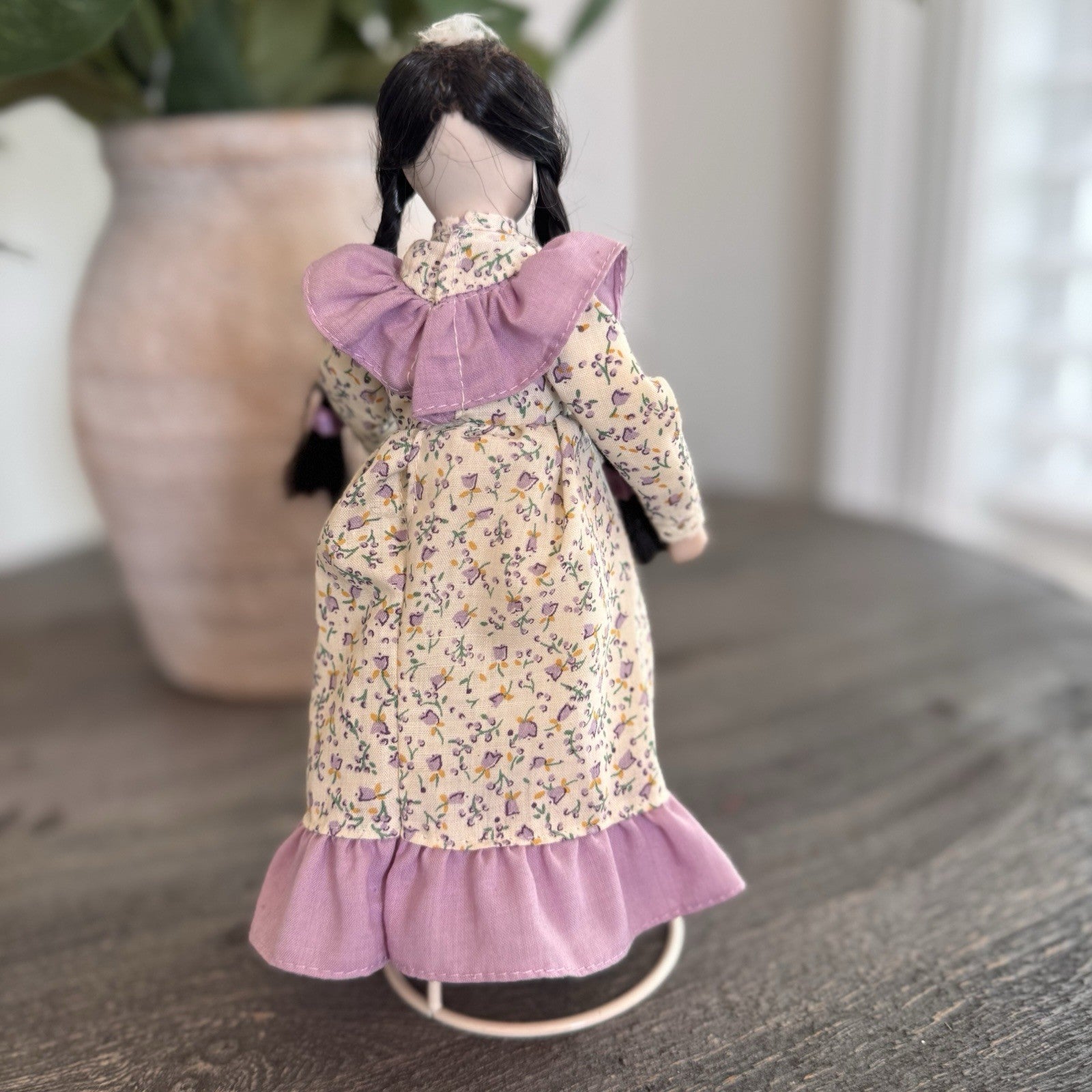 Vintage Bernadette porcelain doll from the Country Collection by Russ Berrie