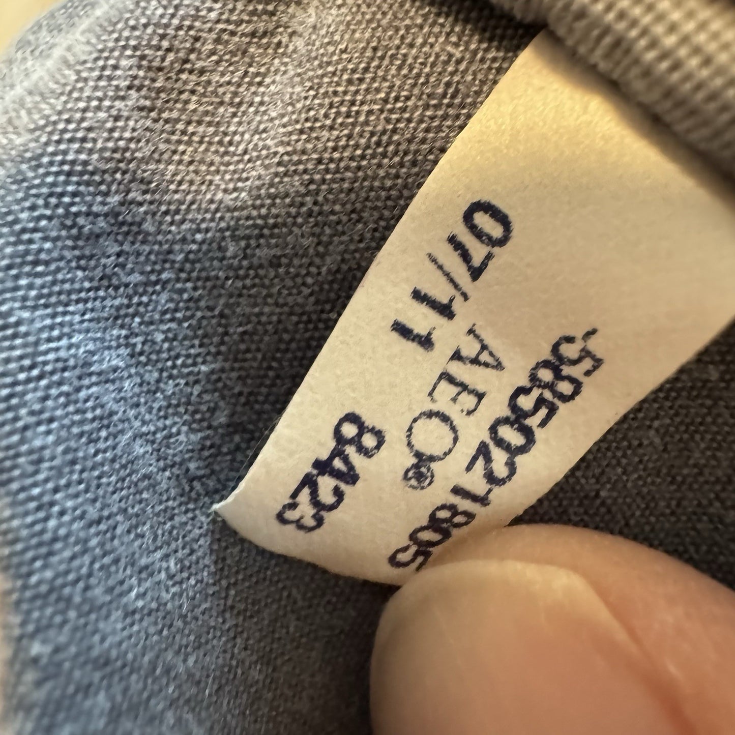 American Eagle Western Shirt XS Blue Snap Button Long Sleeve No. 77