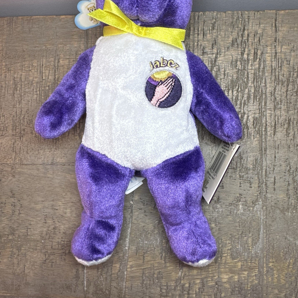 Holy Bears Lot of 2 Prayer of Jabez & Holy Bible Plush Bears 2000 2004 Tags VTG