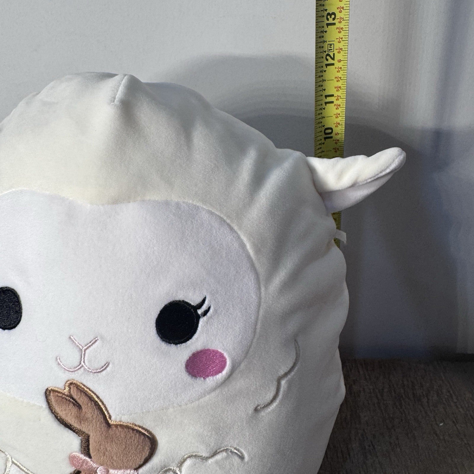 Squishmallows Easter 12" Sophie Cream Lamb with Chocolate Bunny Plush