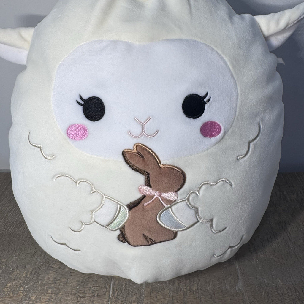 Squishmallows Easter 12" Sophie Cream Lamb with Chocolate Bunny Plush