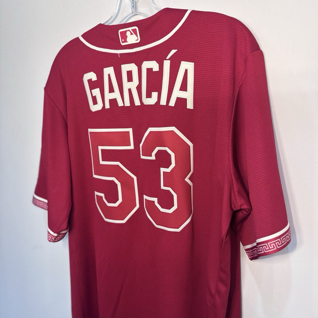 NWT Nike Texas Rangers Adolis Garcia #53 2026 City Connect Tejas Jersey L
