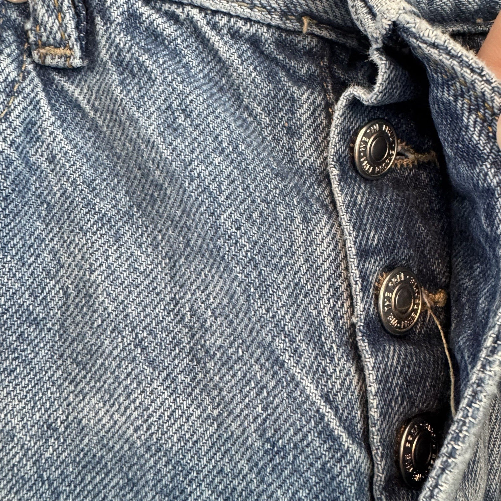 Free People Distressed Mom Jeans Womens 25 Blue Denim High Rise Button Fly Y2K