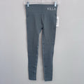 Killa Collection Ribbed Seamless Leggings Blue Gray M High Waist NWT