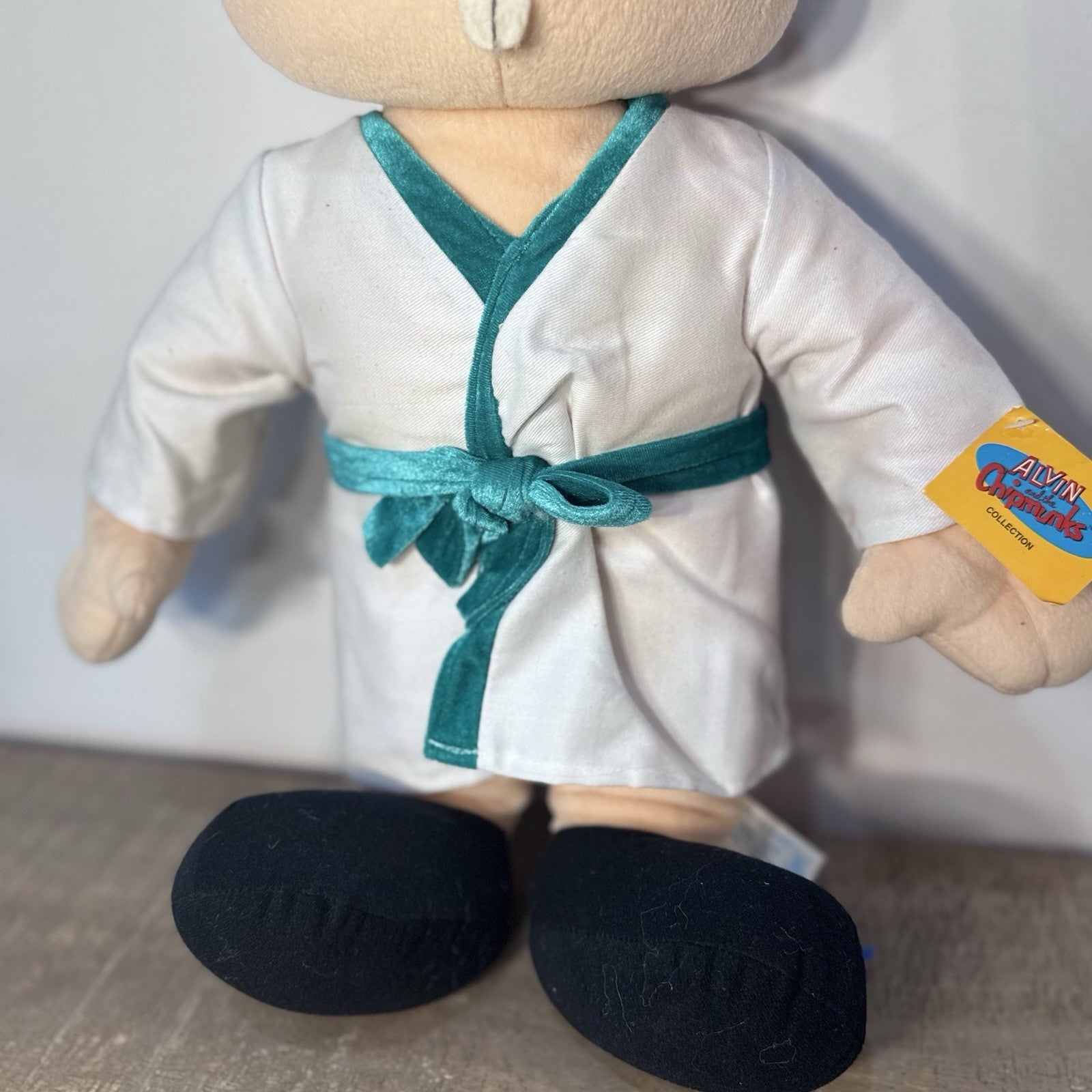 Vintage Alvin & Chipmunks Theodore Plush Toy Network Robe 19” w/ Tag