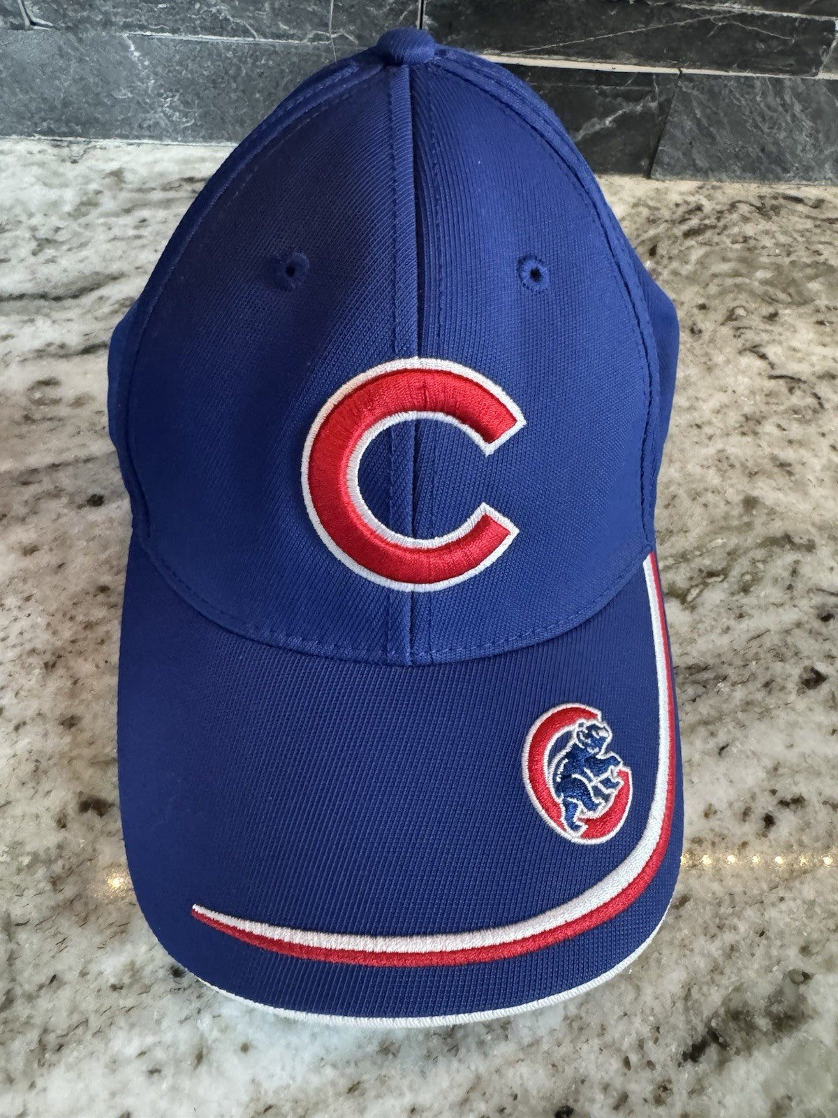Vintage MLB Chicago Cubs Hat Cap Adjustable Blue Embroidered Logo Fan Favorite