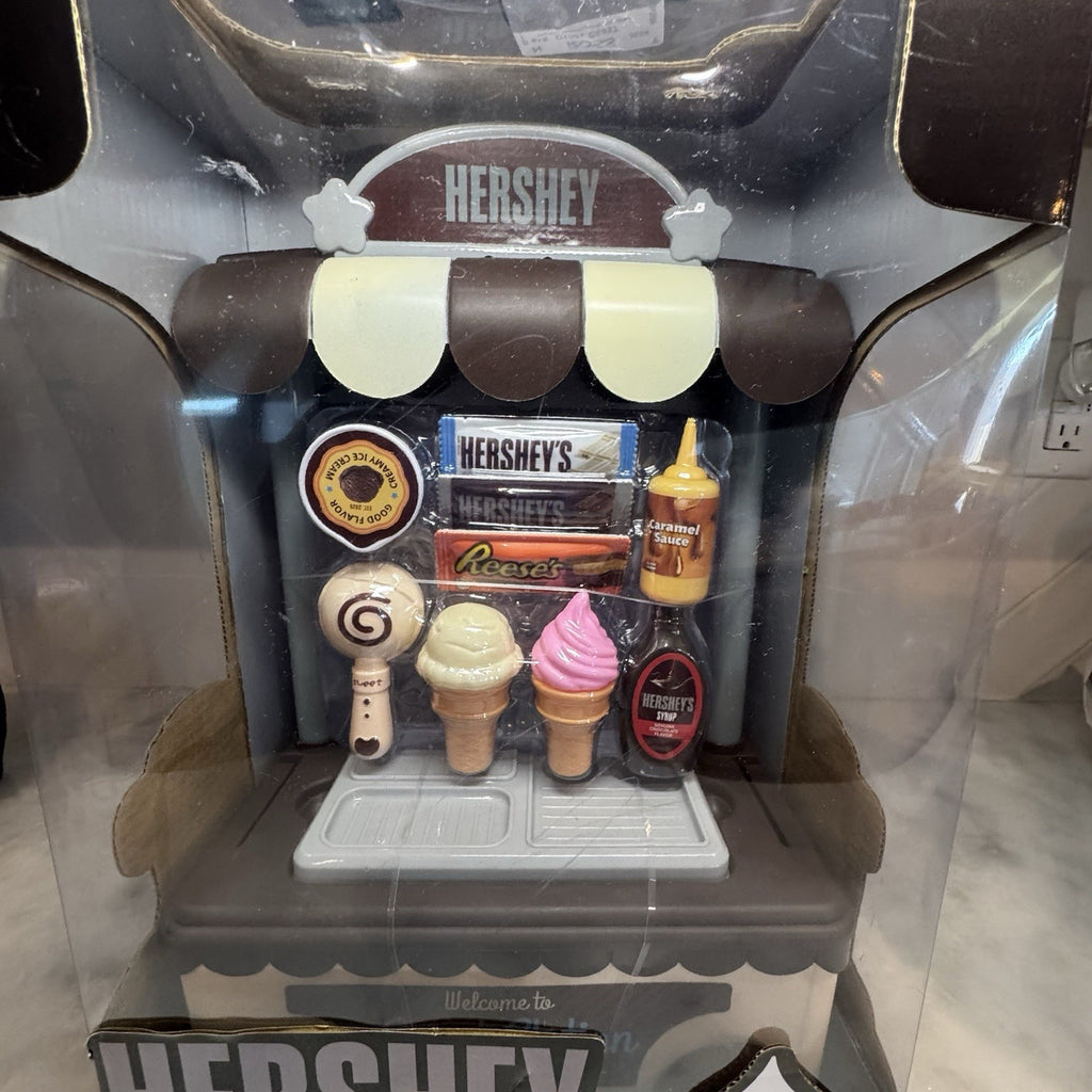 Hershey Sweet Station Pretend Dessert Cart Play Set 17 Pieces New in Box