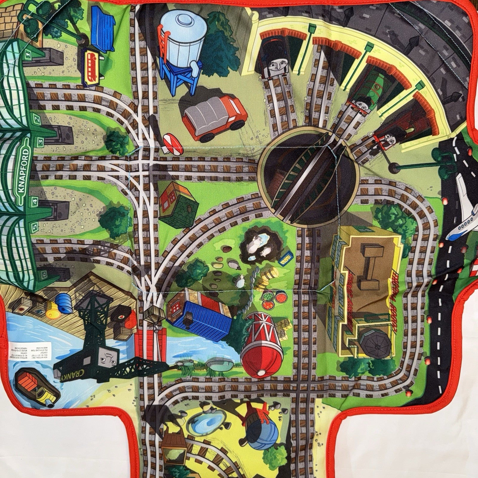 Rare Vintage THOMAS the Train & FRIENDS Railway TRAVEL Carry Case And Play Mat